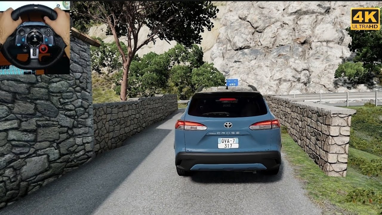 Toyota Corolla Cross Hybrid - Realistic POV Driving in 4K | Logitech G29 | BeamNG.drive