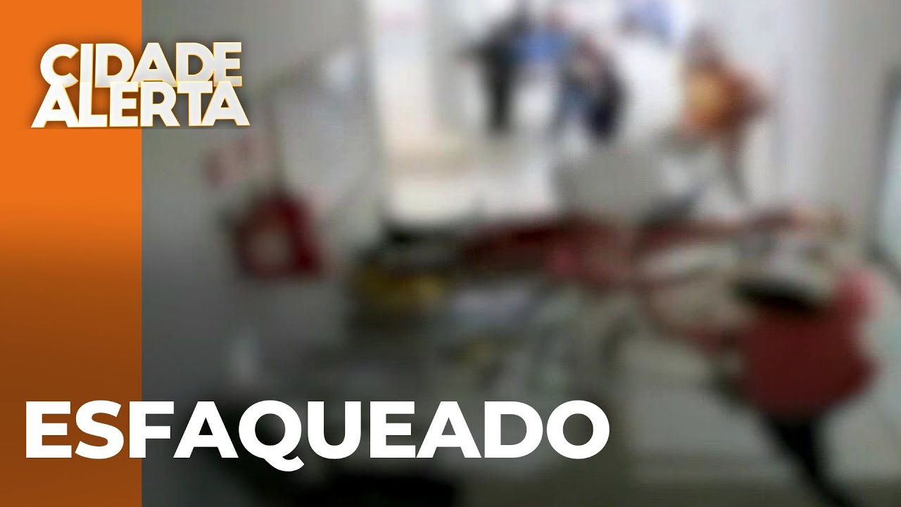 Mulher desfere dezenas de facadas contra o companheiro, em hospital, após atacar este dentro de casa