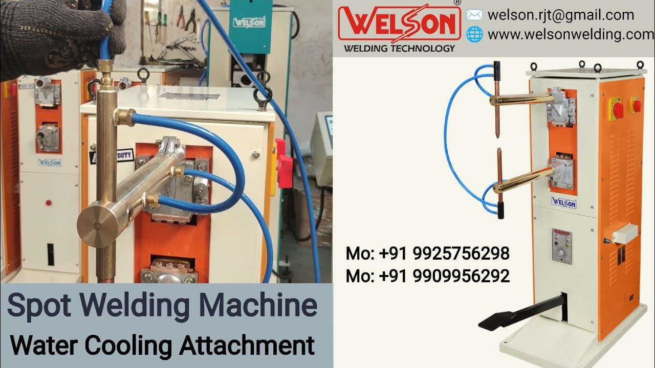 Welson Spot Welding Water Cooling Attachment In Hindi. Rajkot (Gujarat) India.