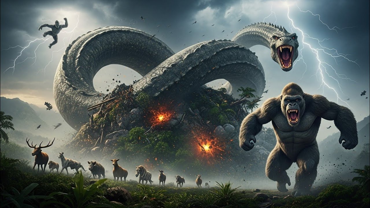 King Kong vs Titanoboa — The Most Dangerous Hunt Ever Recorded