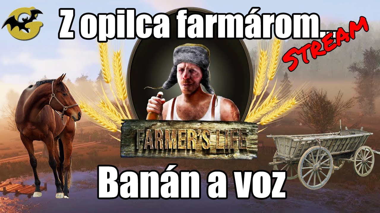 FARMER'S LIFE - STREAM 🐴 Konská sila! SK/CZ
