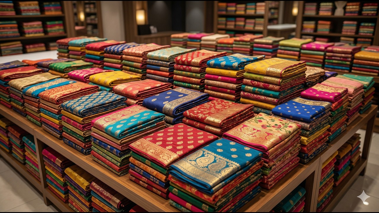 Mondal saree centre | Saree Wholesale In Santipur | Santipur Saree Market | Saree Wholesale