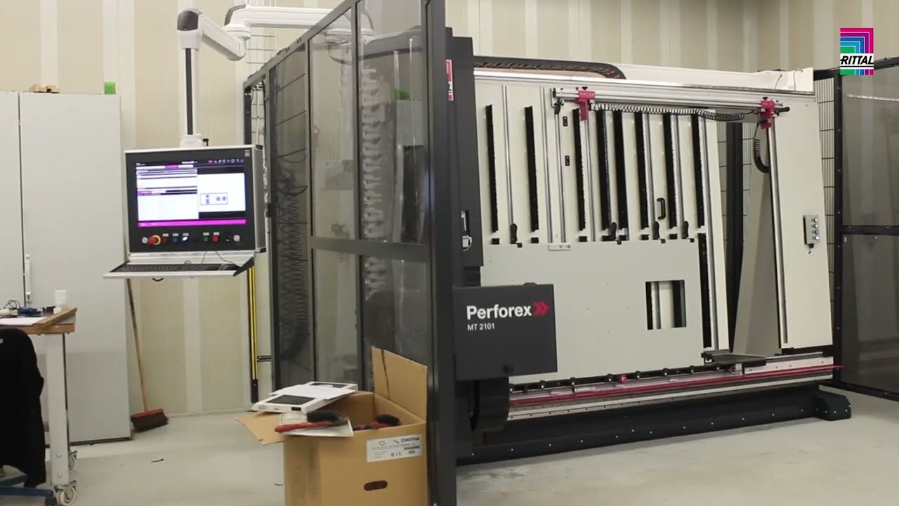 Rittal Belgium - Delivery and installation MT Perforex - Evoke PR video content