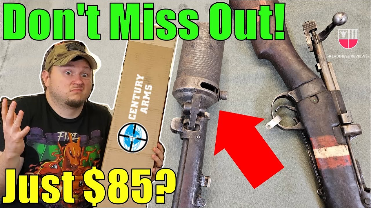 $85 RIFLE & GRENADE LAUNCHER?! DP Enfield No.1 (SMLE) Century Arms Drill Purpose Milsurp Unboxing
