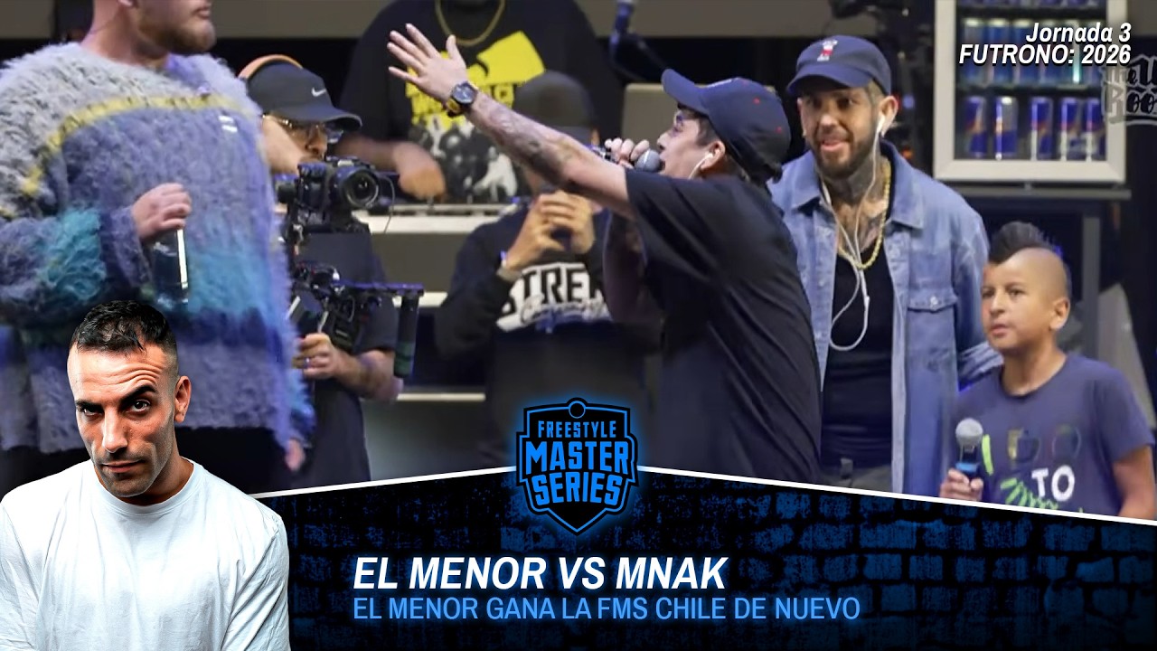 EL MENOR YA ES TRICAMPEÓN DE FMS CHILE *MNAK VS EL MENOR* #FMSCHILE J3 Votación