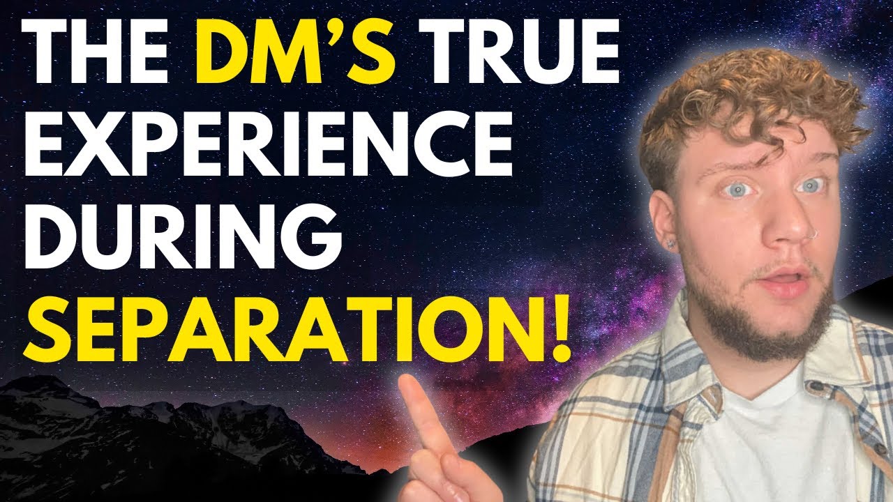 How The Divine Masculine Really Feels During Separation! 🌬️