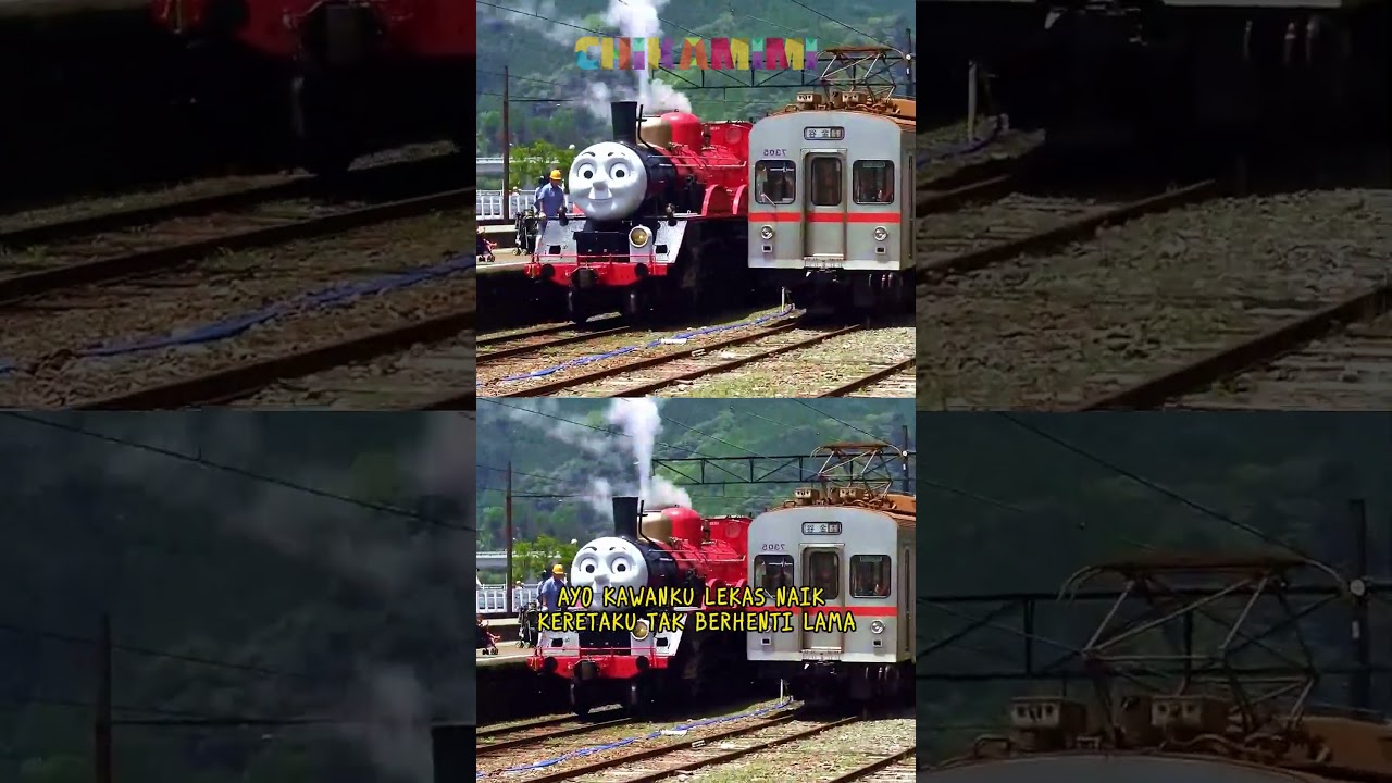Naik Kereta Api Thomas Tut Tut Tut #shorts