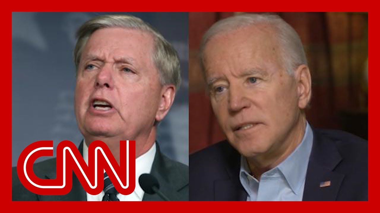 Watch Biden fire back at Graham: I'm embarrassed for you
