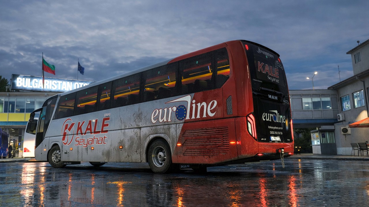 Kale Seyahat ile Bulgaristan Yolculuğu | MAN Lion’s Coach | Yeni Anons #ets2 #scssoftware #bus #g29