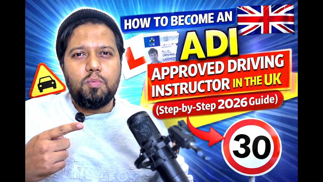 How to Become an ADI Approved Driving Instructor in the UK (Step-by-Step 2026 Guide)