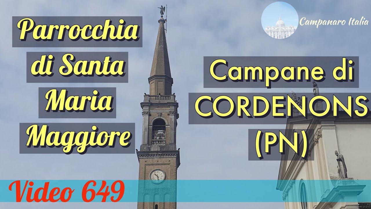Campane della Parrocchia di Santa Maria Maggiore in Cordenons (PN) v.649