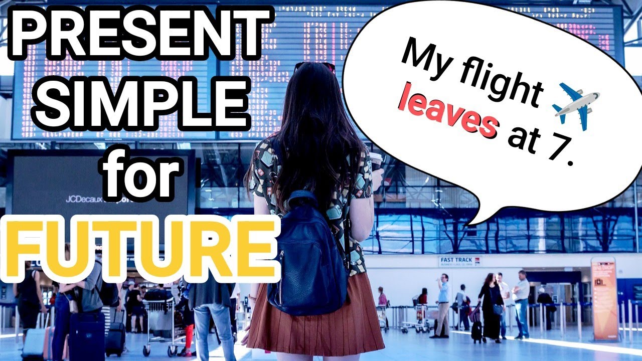 Present Simple | Scheduled FUTURE Events | in MOVIES