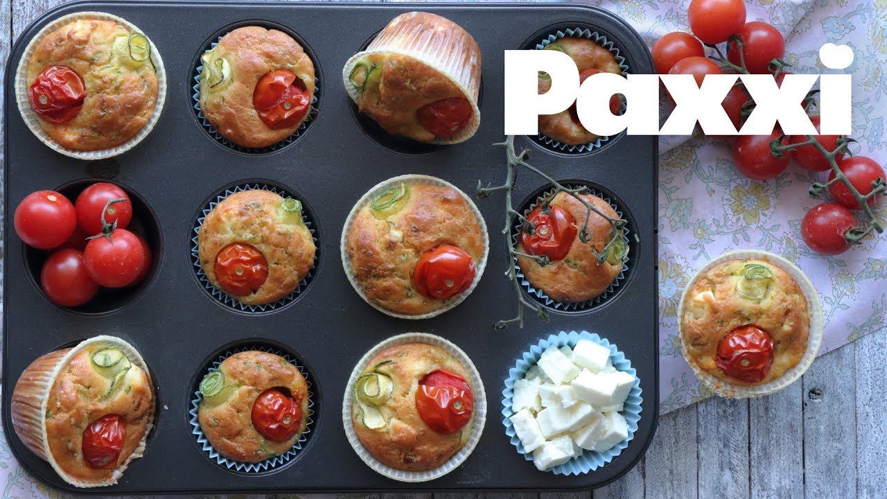 Αλμυρά muffins με λαχανικά - Paxxi (Ε208)
