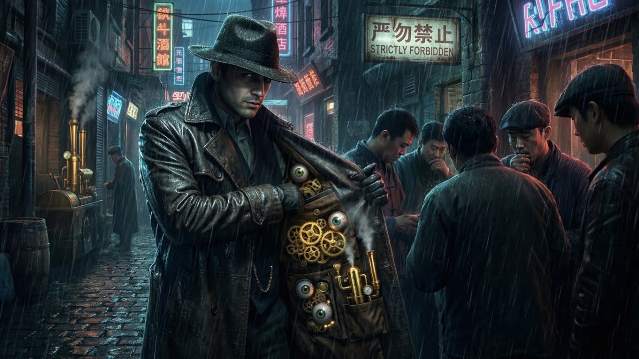 The Beijing Underground: Steampunk [AI Short Film]