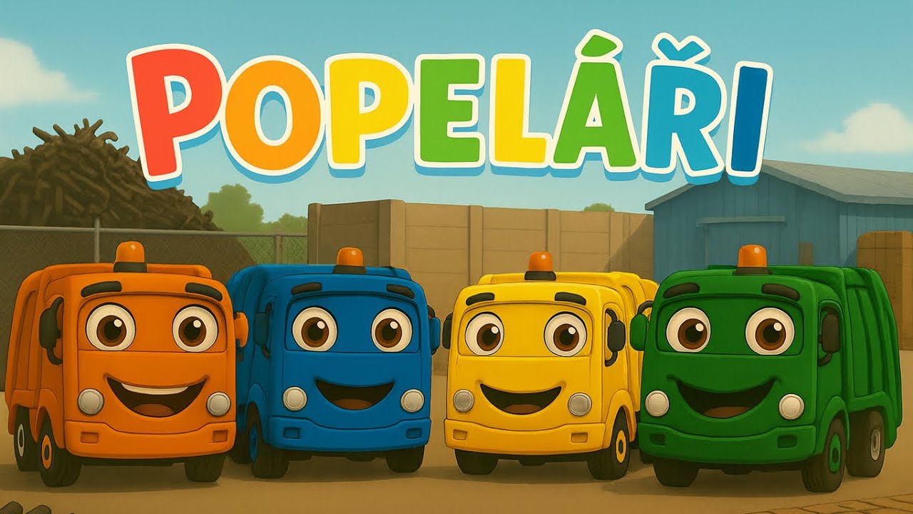 Popeláři 🚛 Edukační písnička pro děti