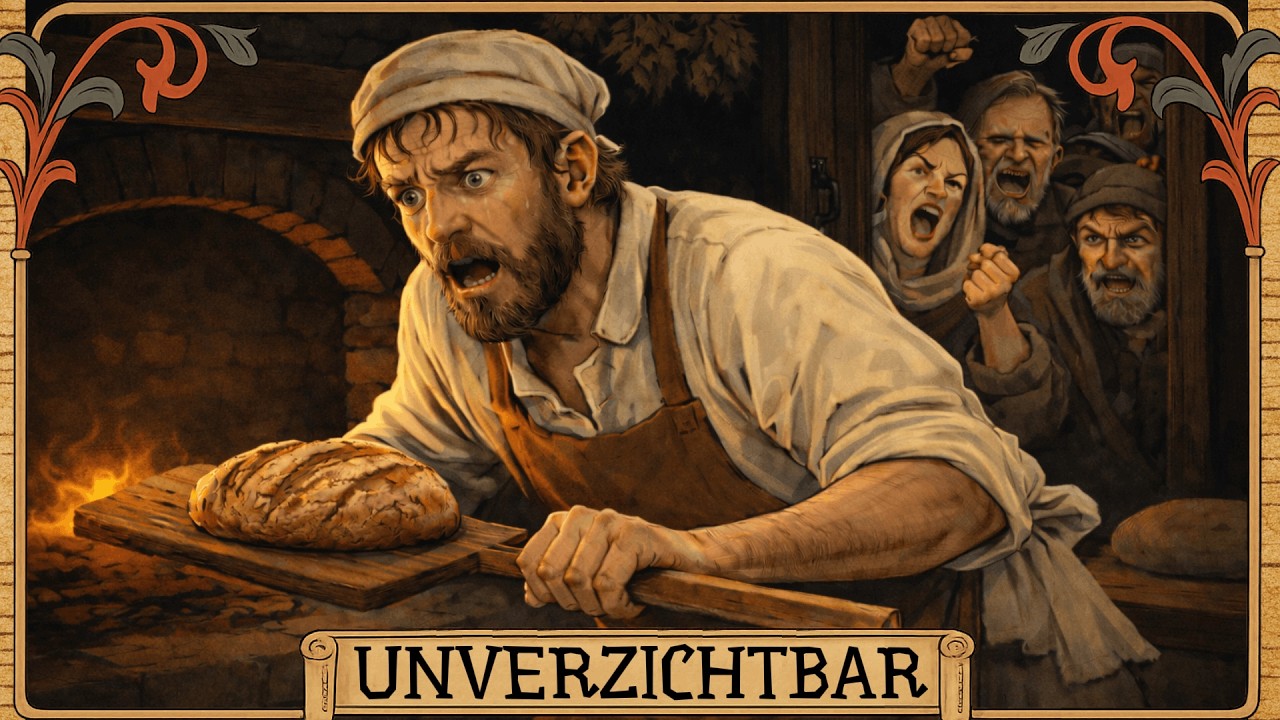Warum der Bäcker im Mittelalter der wichtigste Beruf war