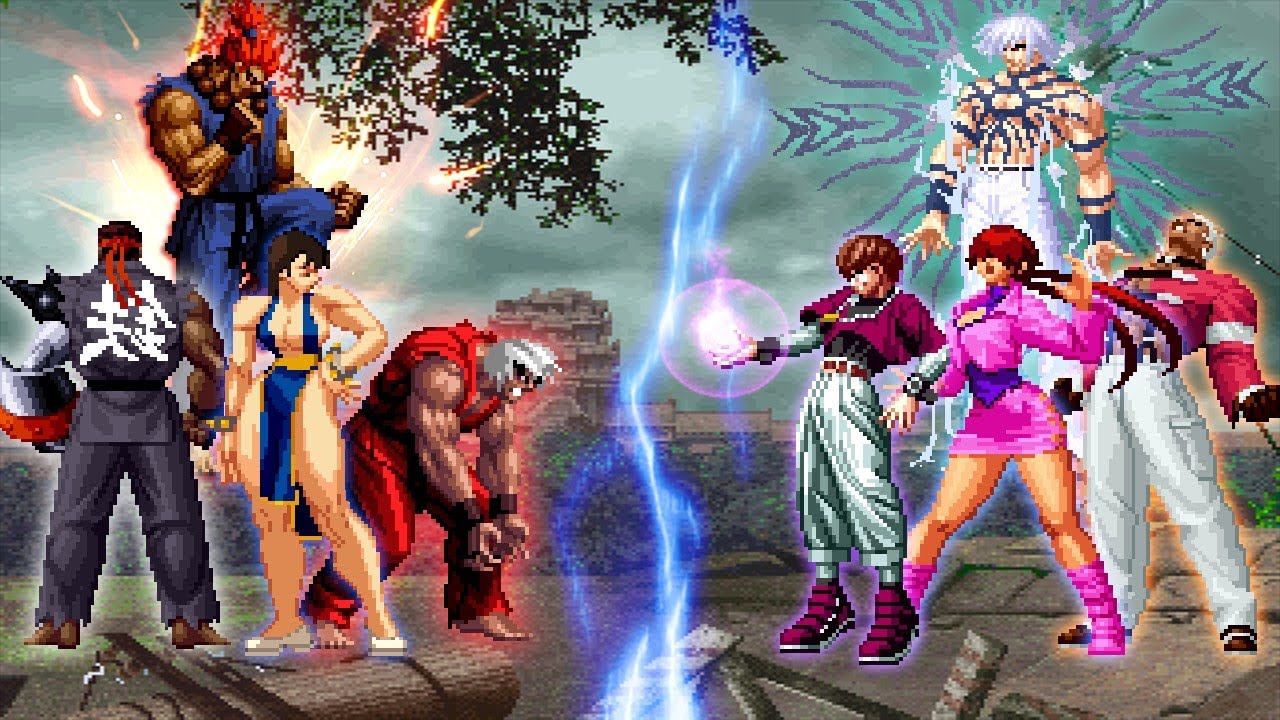 Super Street Fighter Team vs Orochi Team