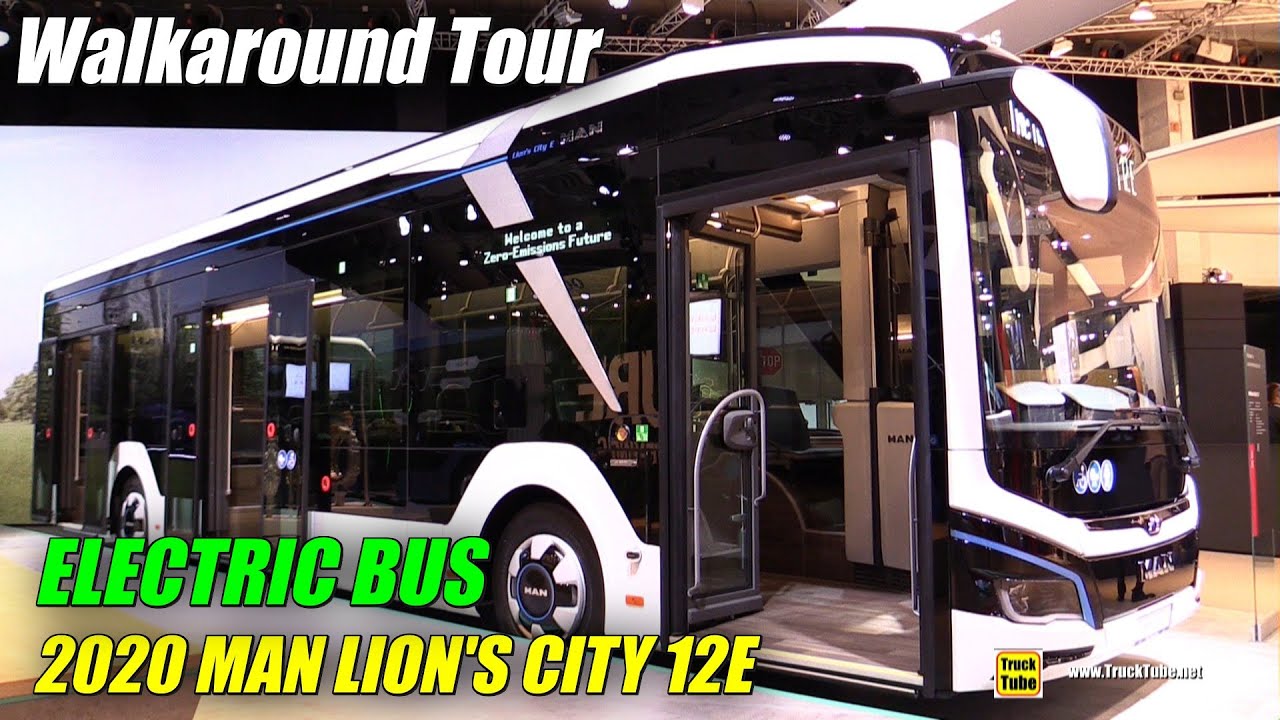 2020 Man Lion's City 12E Electric Bus Tour - Exterior Interior Walkaround