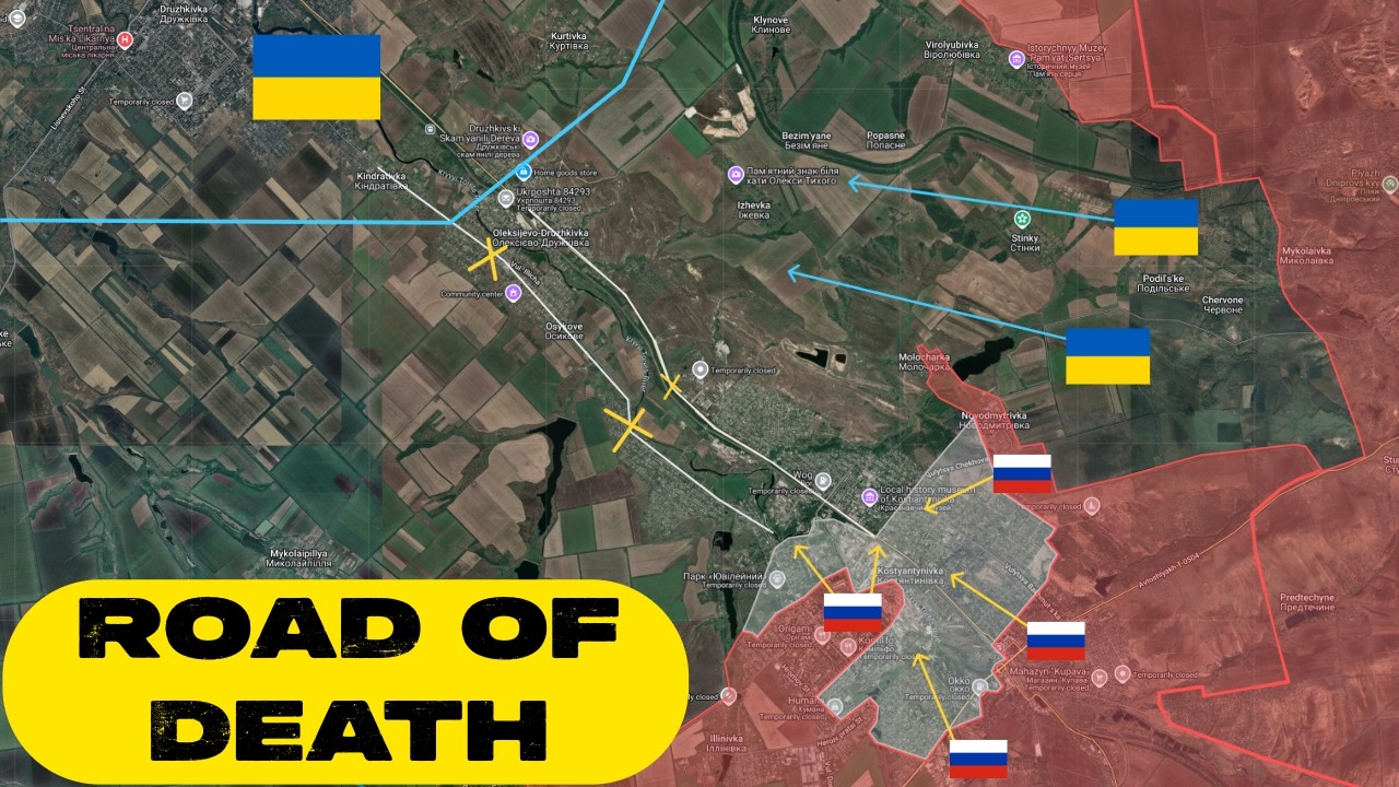 &laquo;Дорога смерти&raquo;: Полный обзор карты боевых действий на Украине от 02.06.2026