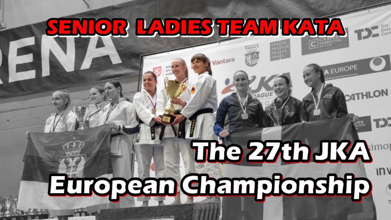 The 27th JKA European Championship - Senior Ladies Team Kata Finals