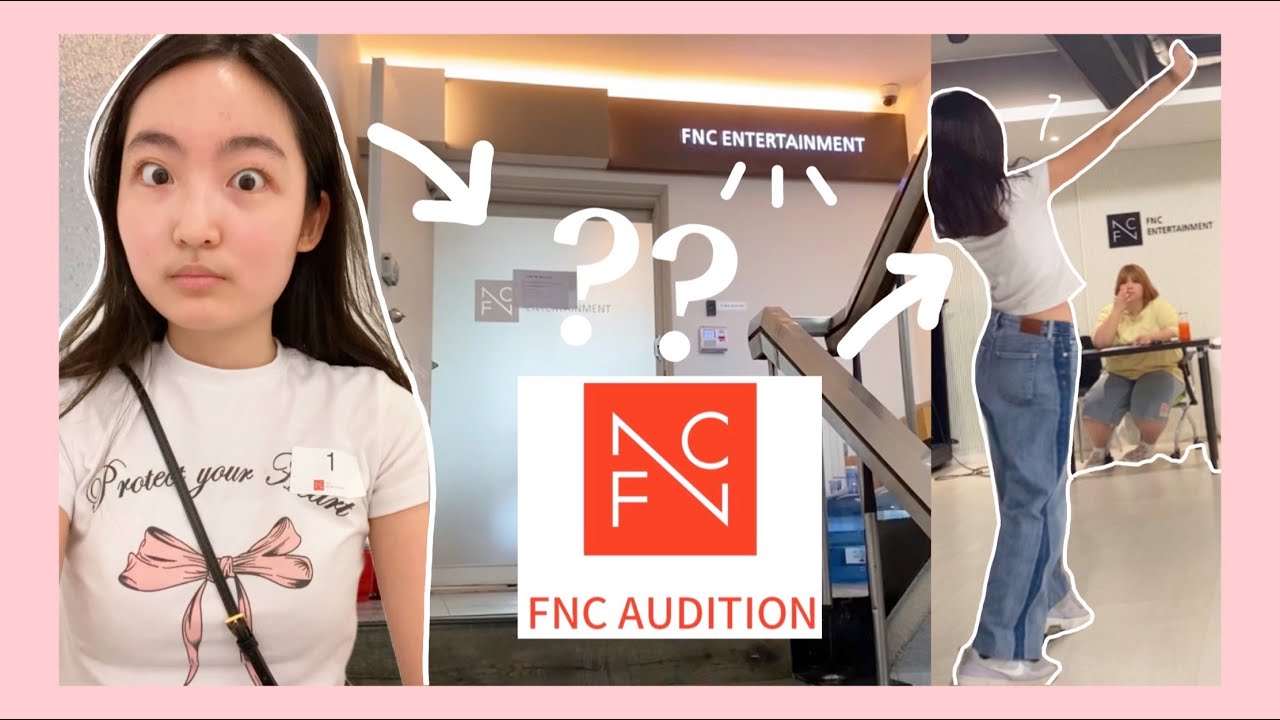 FREESTYLE dance at an AUDITION + real footage! FNC audition experience story in Korea