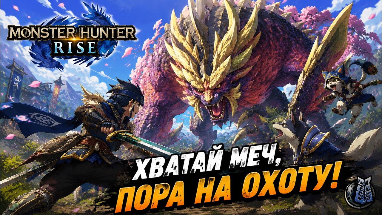 Monster Hunter Rise в PS Plus (Март 2026) — Хватай меч, пора на охоту! . 1: Знакомство с деревней.