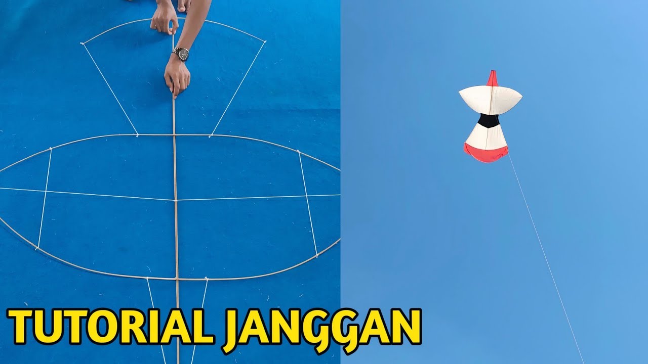 Cara Membuat Layangan Janggan