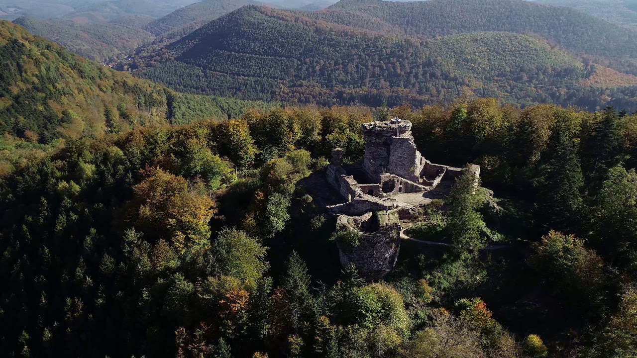 Wingen - Ch&acirc;teau du Hohenbourg (en Loewenstein)