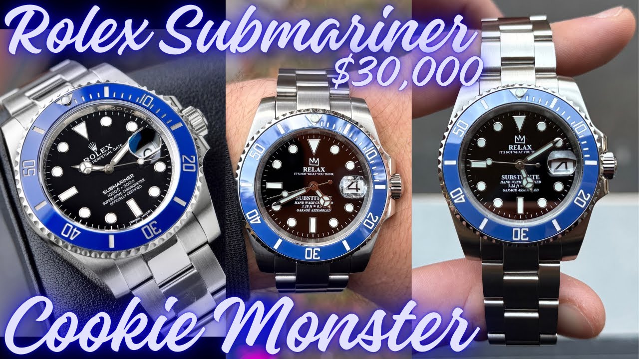 The $30,000 Rolex Submariner Cookie Monster No One Knows About...
