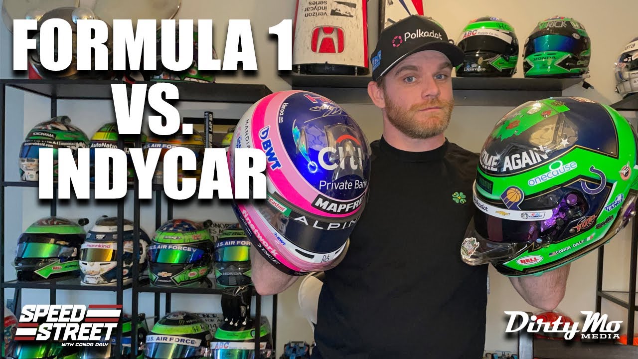 F1 Helmet VS IndyCar Helmet- What's Different?