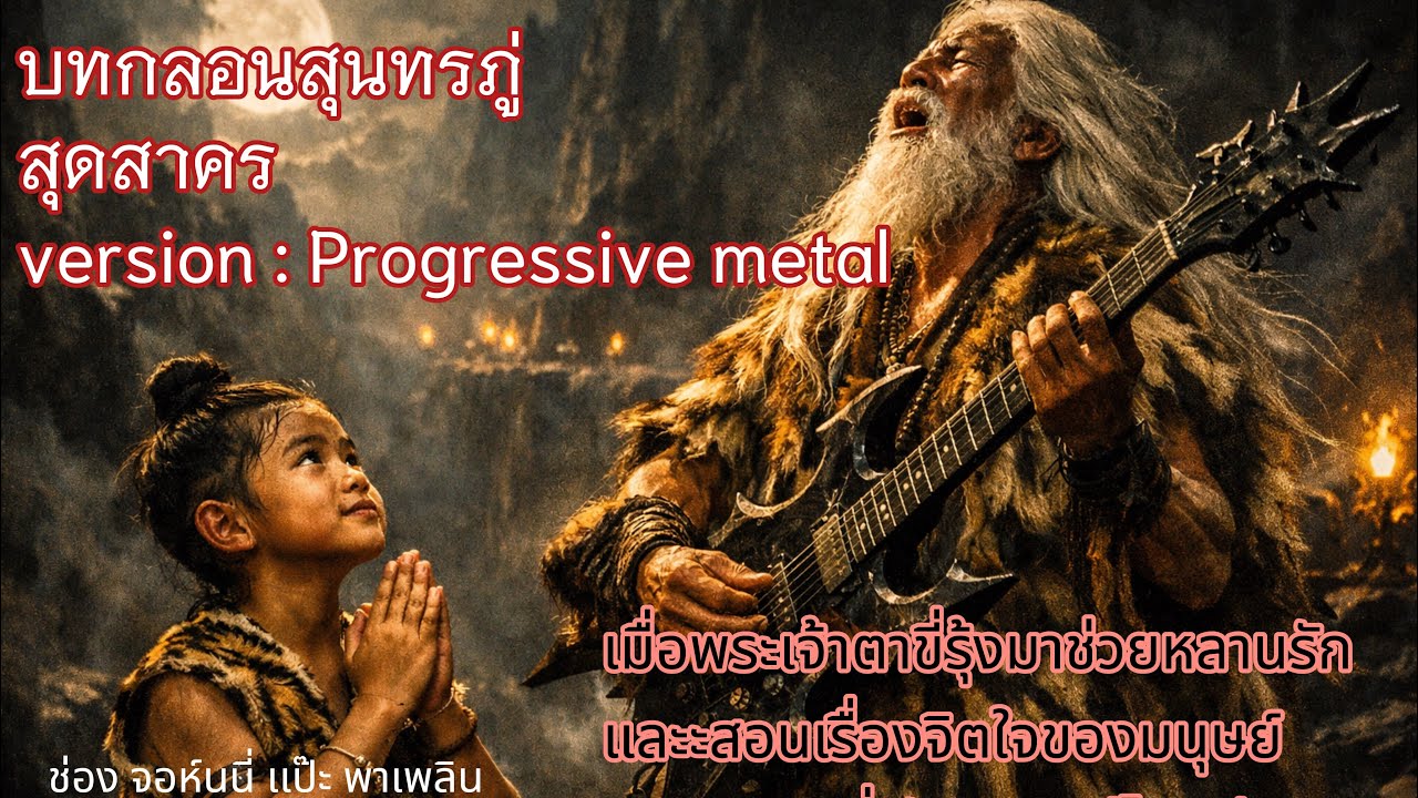 บทกลอนสุนทรภู่ เรื่องสุดสาคร version : Progressive metal  #จอห์นนี่แป๊ะพาเพลิน #aisong2026
