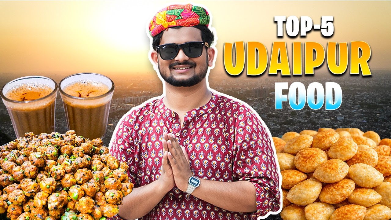 TOP 5 Street Food IN Udaipur | Pandit Ji LEMON Tea, Hing Kachori, Roop Ji Nasta AND Paliwal