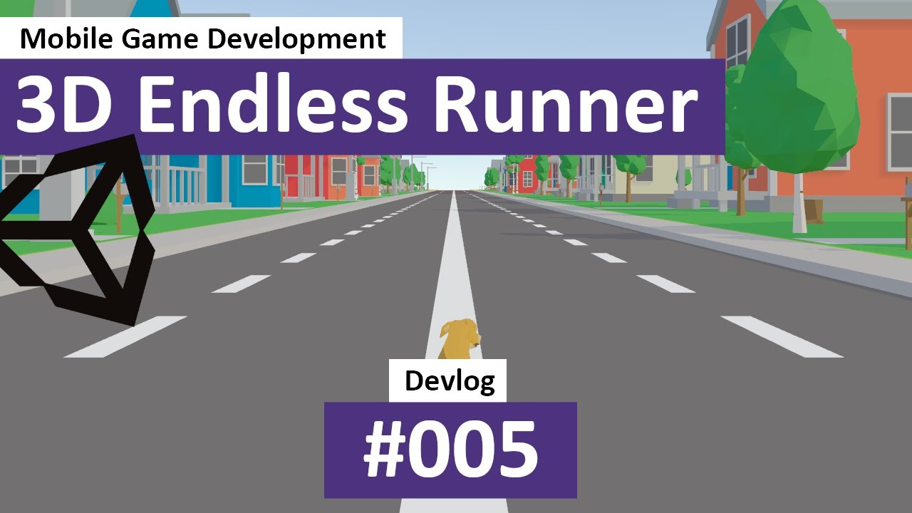 3D Endless Runner in Unity: #05 - Adding a Character & Animations, including a Toon Shader - Devlog
