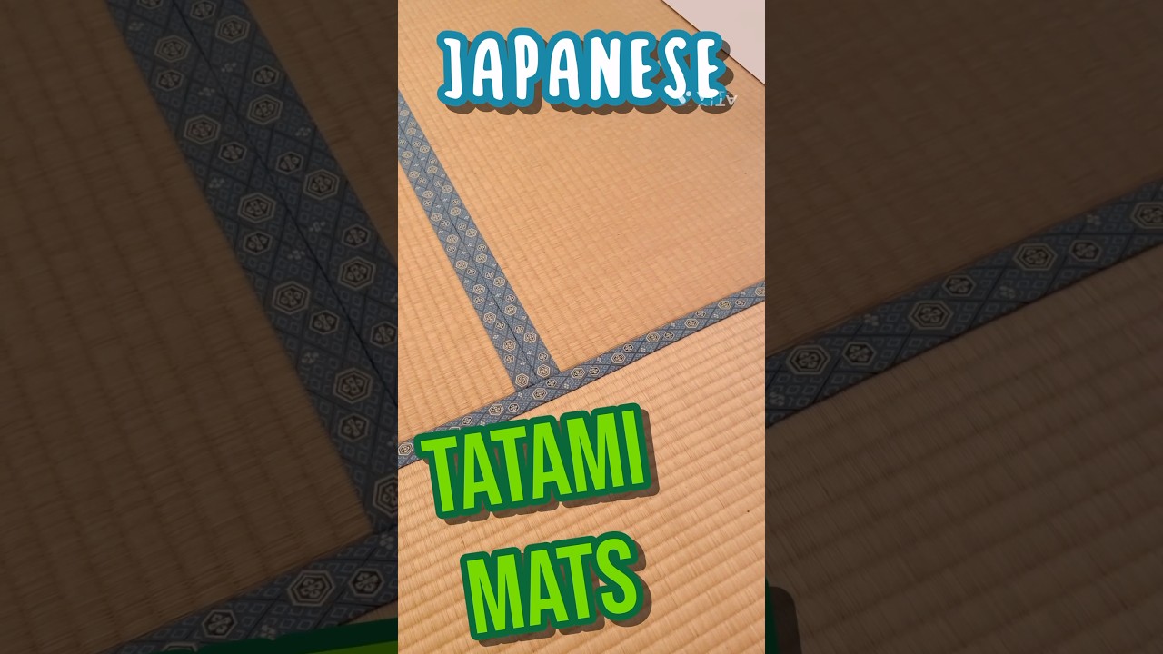 Japońskie maty tatami #japonia #japoński #prawdziwy #podr&oacute;ż #azjatycki #azja #dom #kultura #design