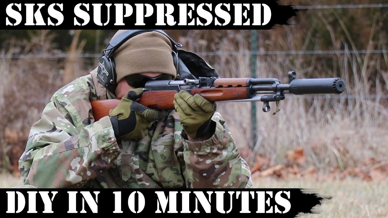 SKS Suppressed - Сделай сам за 10 минут!