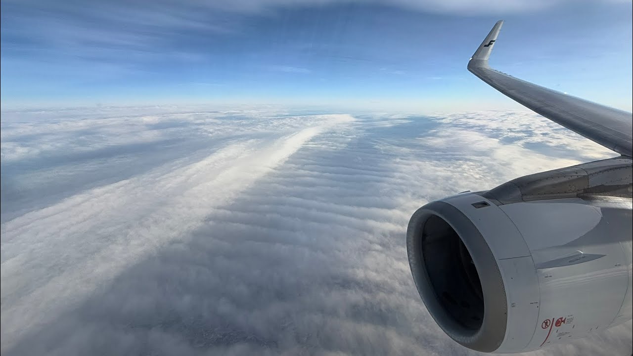 Finnair A321-231 (OH-LZG) AY549 Helsinki⮕Rovaniemi ⬈Takeoff and Landing⬊