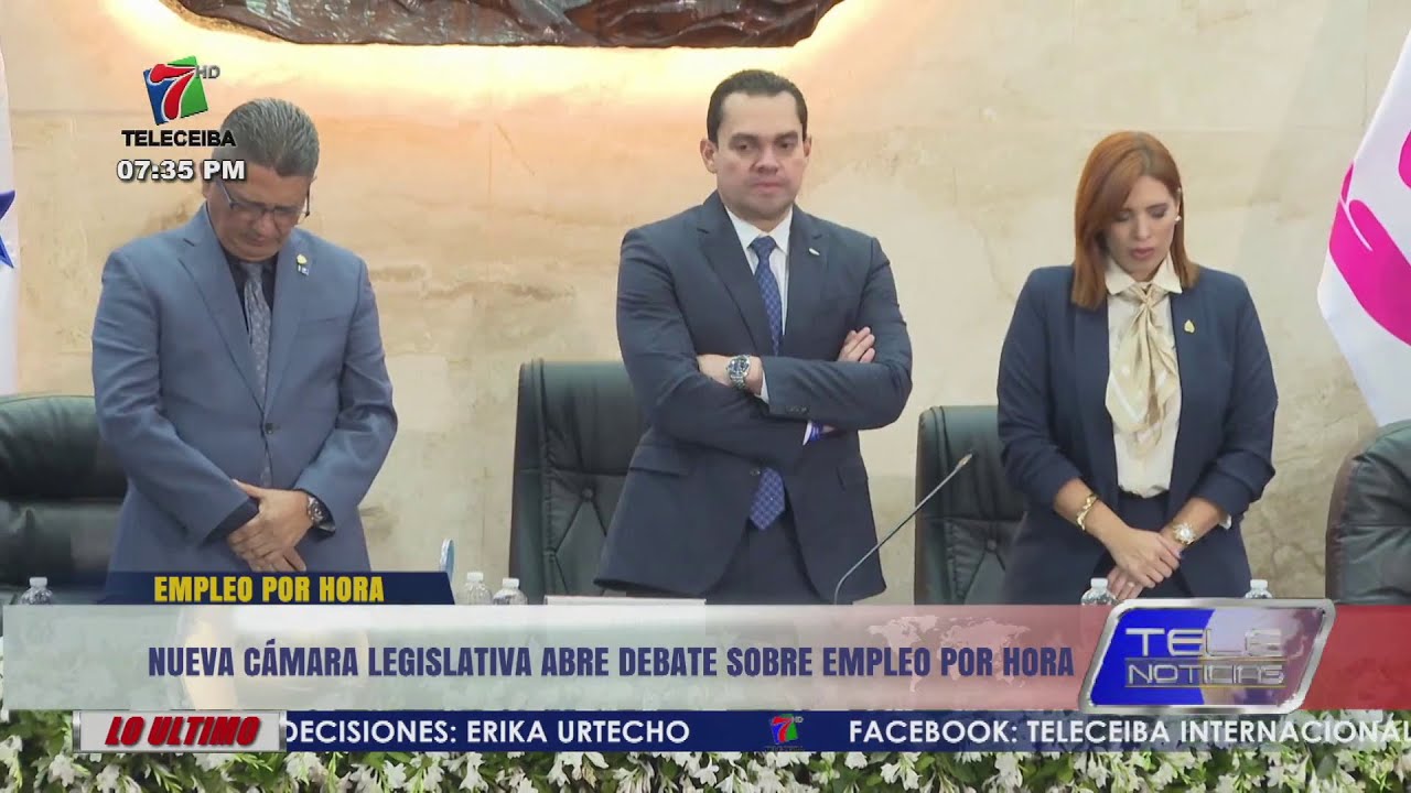 Nueva cámara legislativa abre debate sobre empleo por hora en Honduras