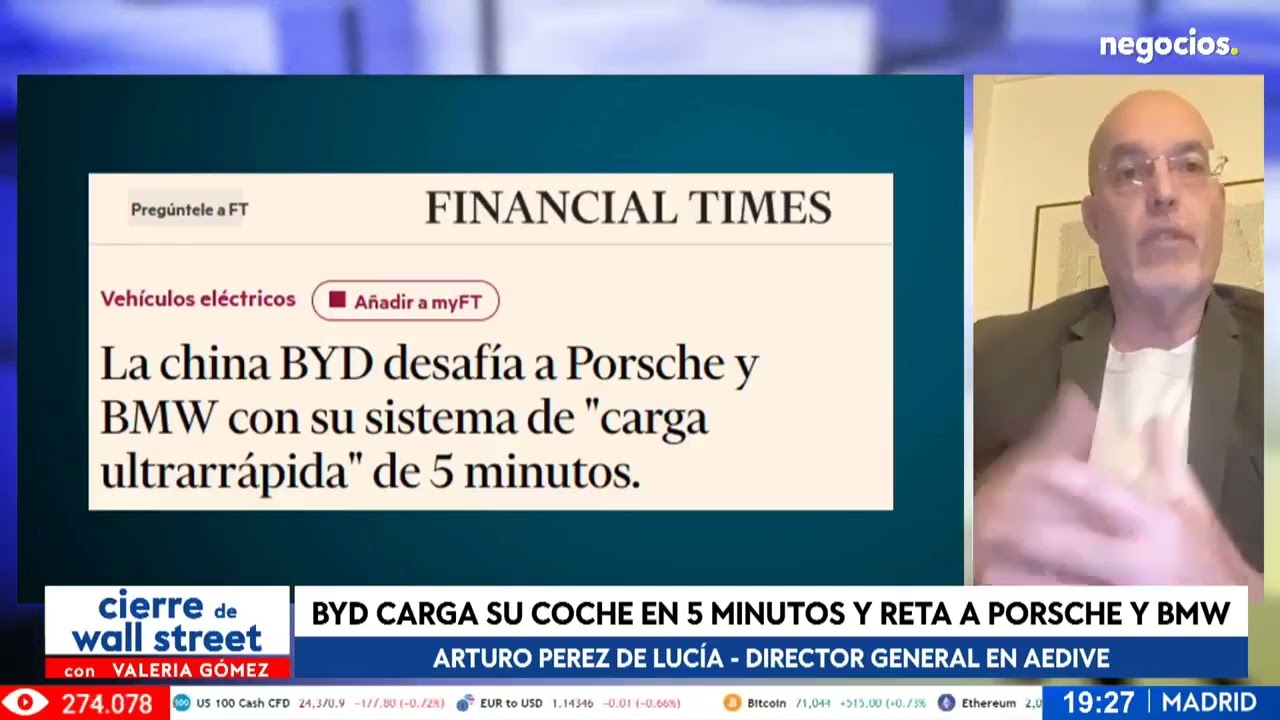 Entrevista a Arturo Pérez de Lucia en Negocios TV: Perspectivas de la Movilidad Eléctrica para 2026