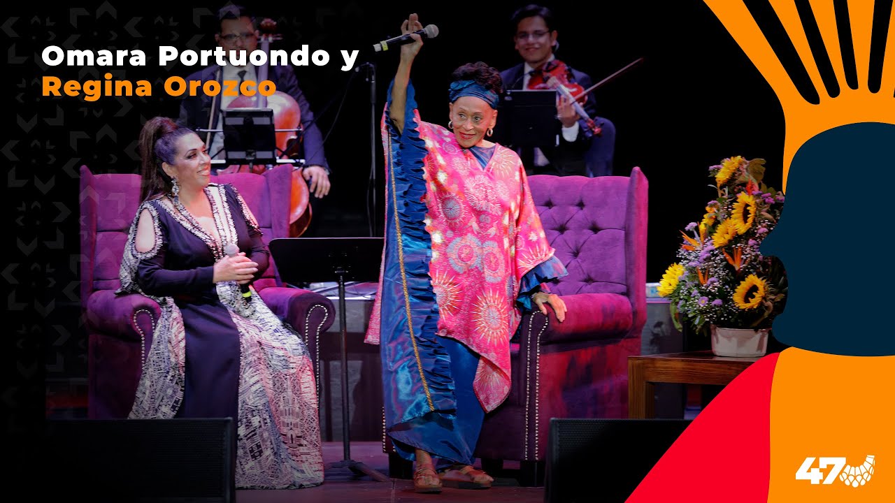 Omara Portuondo y Regina Orozco en el Festival Internacional Cervantino