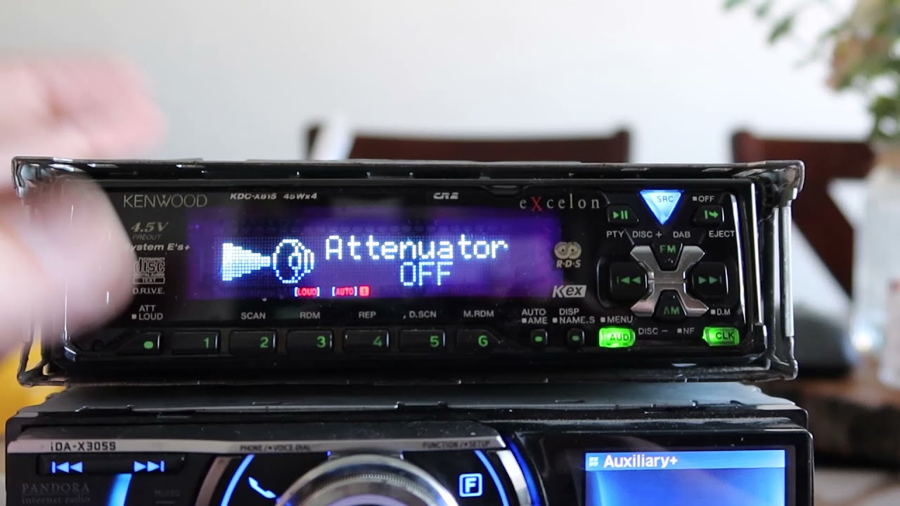 Kenwood KDC-X815 Mask