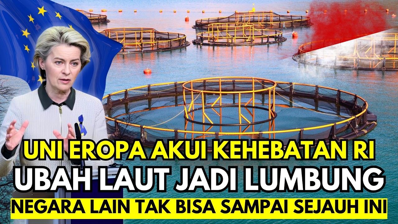EROPA TERDIAM! Kirim Delegasi, Teknologi Pangan Laut Indonesia Bikin Kagum