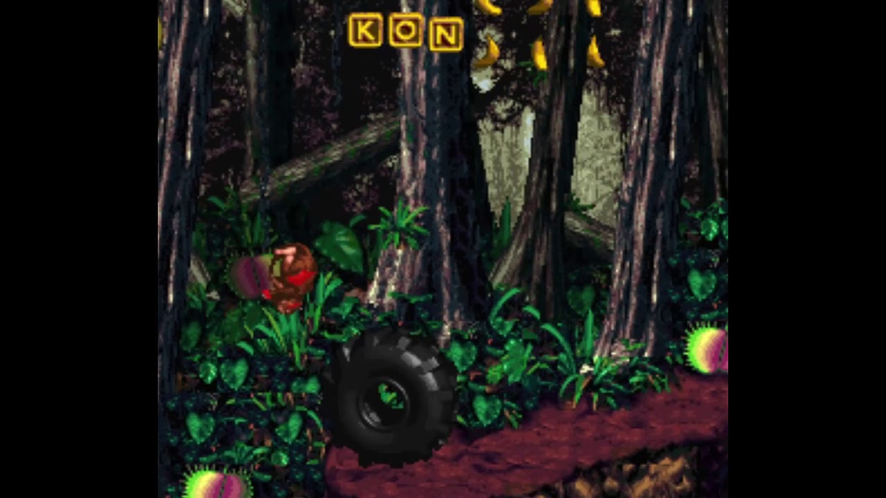 Donkey Kong Country 2: Diddy's Kong Quest- Jungle Jinx (DK Coin Walkthrough)