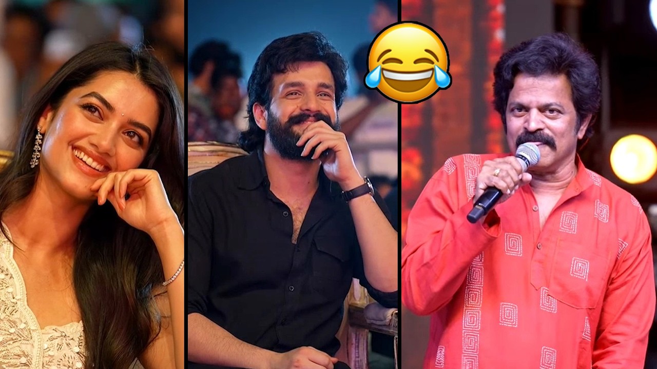 Brahmaji Hilarious Speech at Agent Blockbuster Celebrations | Akhil Akkineni@AndhraTalkiesMedia