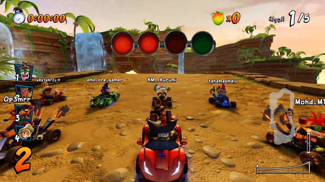 كراش سيارات أونلاين #239 نهاية الحرب العالمية العاشرة Ps4 || CTR Nitro  Fueled Online races