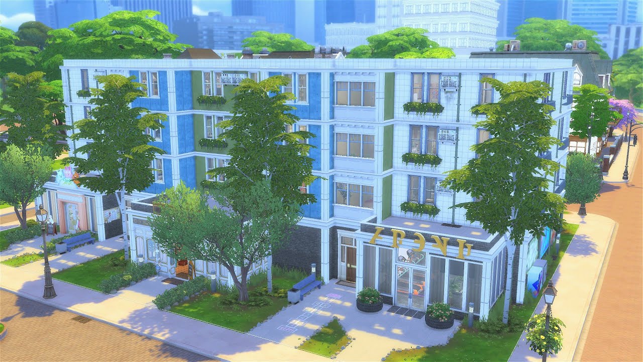 Sims 4 | I BUILT 18 DREAM APARTMENTS | No CC | Stop Motion Speed build