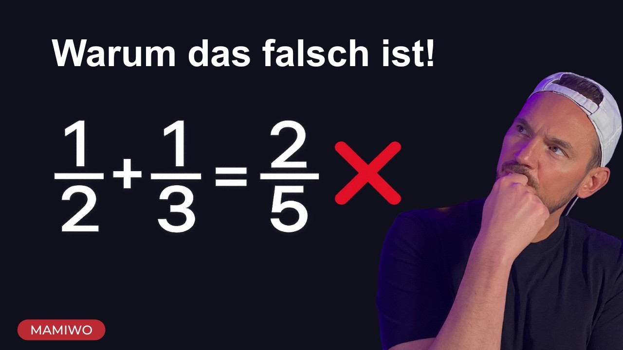 Brüche addieren und subtrahieren einfach erklärt ✅ Mit Hauptnenner & Beispielen