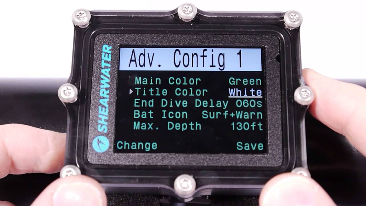 Advanced Setup - Petrel Recreational Nitrox Mode