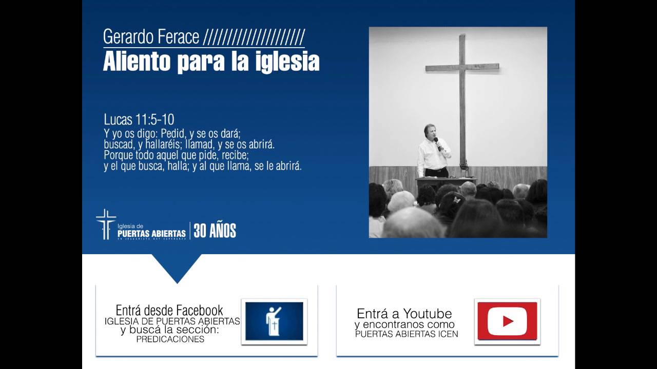 Aliento para la iglesia | Gerardo Ferace