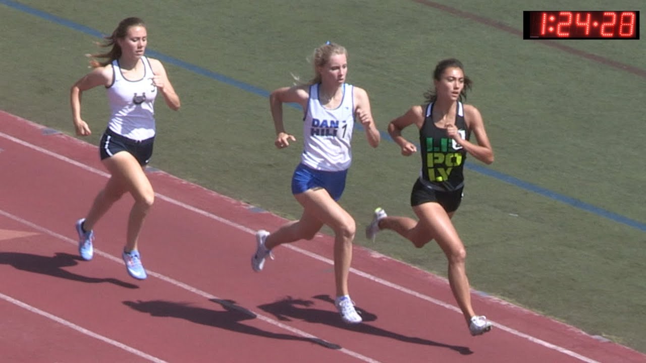 2016 TF - CIF-ss Prelims (Div 1) - Girls' 800 Meters (4 Heats)