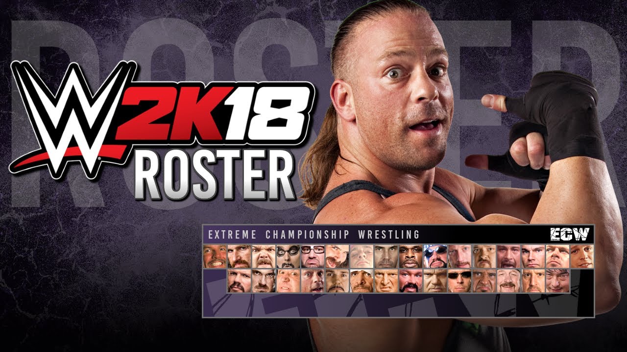 WWE 2K18 ECW Roster & Trailer - Extreme Championship Wrestling XB1/PS4 (Concept)
